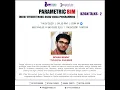 BZIGN TALKS-2 PARAMETRIC BIM Energy Efficient Model using Visual Programming BOVAS BENNY BIMLABS