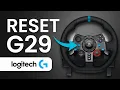 How To Reset G29 Steering Wheel - Step By Step