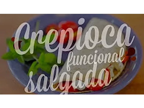 CREPIOCA FUNCIONAL SALGADA