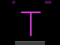 T alphabet Draw T alphabet in python by using turtle