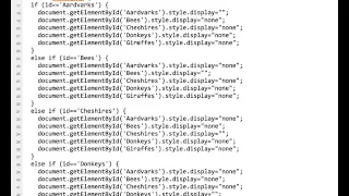 js hiding parts v0