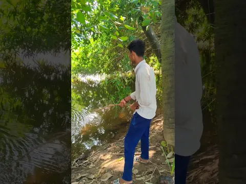 today I tried fishing 😅ll mini vlog #minivlog #shorts