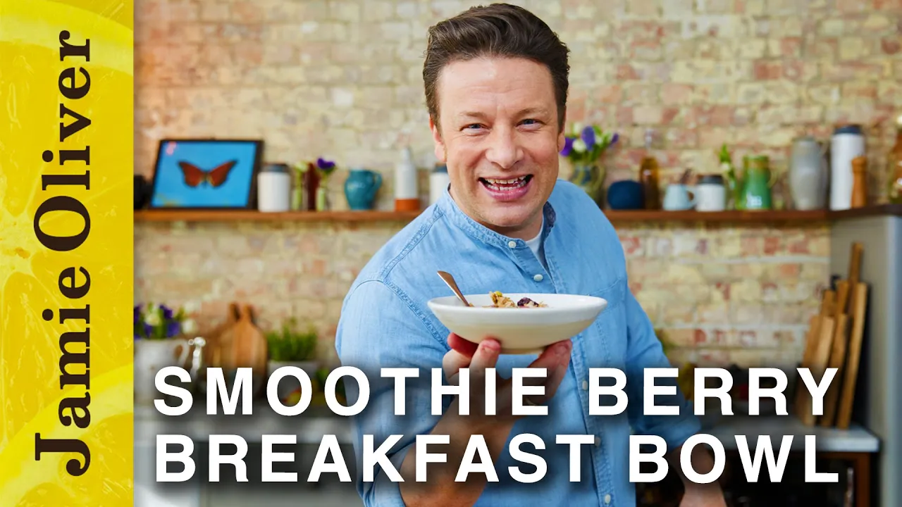 Smoothie Berry Breakfast Bowl   Jamie Oliver