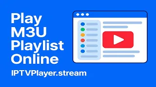 Free Public IPTV Playlists - watch any M3U M3U8 playlist HLS stream in 3 quick steps FREE