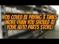 Which Auto Parts Stores Are The Cheapest AutoZone O Reilly or Parts Plus Brake Line Comparison