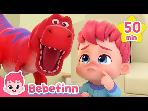 Download MP3 🦖 Bebefinn and Dino Friends! | Best Dinosaur Songs and Nursery Rhymes