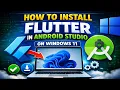 How to Install Flutter in Android Studio on Windows 11 Step-by-Step 2026