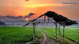 Download Lirik Lagu Sayangmu Saiki Wes Sudo -  BERLINDA ESTRELITA MP3