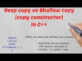 41 User defined copy constructor