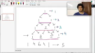 Pascals Triangle II Leetcode August Challenge Day 12 Problem no 119