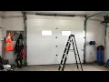 Low headroom garage door brackets Quick turn bracket