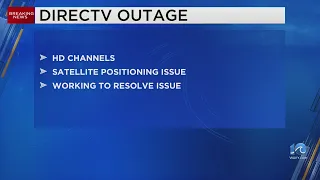 Satellite issue causes DirectTV outages