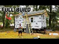 Building A DIY Tiny House Full Exterior Build
