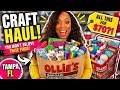 Ollie s Bargain Outlet Shopping Vlog Craft Haul Tampa FL