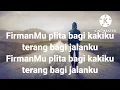 Download Lagu FirmanMu Plita Bagi Kakiku