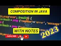 What is Composition in Java 2023