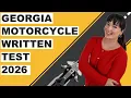 Georgia DMV Motorcycle Written Test 2026 50 Questions with Explained Answers