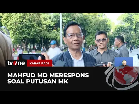 MK Buka Pintu Partai Kecil ke Senayan, Ini Tanggapan Mahfud MD
