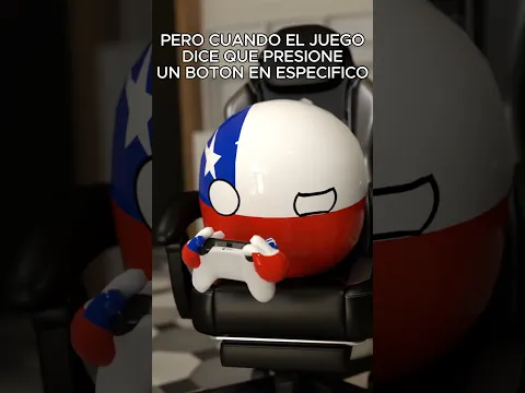 ¿Quién más juega así? 😂 #humor #countryballs #shorts