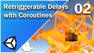 Retriggerable Delays with Coroutines in Unity