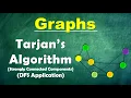 Tarjan s Algorithm - Strongly Connected Components Graph