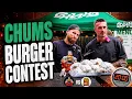 CHUMS SMASBURGERS CHALLENGED BelgischeFreetzak ME TO A BURGER CONTEST WHO CAN EAT THE MOST