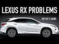 2016-2022 Lexus RX Buyer s Guide - Reliability Common Problems