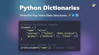 Python Dictionaries for Beginners Key-Value Pairs Explained