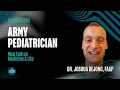 Physician Interview - Dr Joshua DeJong Pediatrician