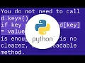Python update a key in dict if it doesn t exist
