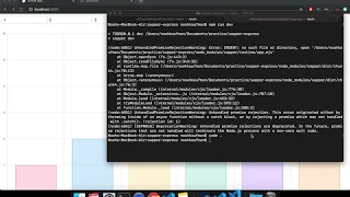 npm run dev errors ERROR cannot find module UnhandledPromiseRejectionWarning