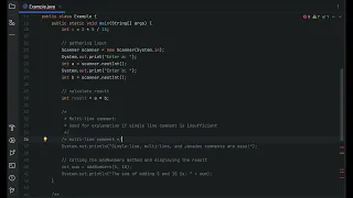 Java How to use Java comments effectively