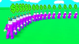I COPIED MYSELF to make Tons Of CASH on Roblox BUT I glitch my clone