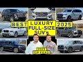 BEST Large Luxury SUVs for 2025 -