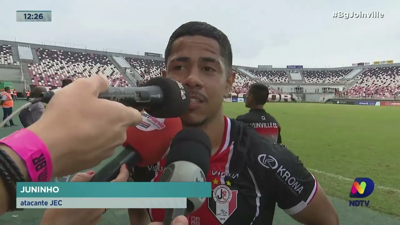 Copa Santa Catarina: em jogo emocionante, JEC vence o Internacional de virada na Arena Joinville