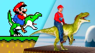Mario and Yoshi in Real Life