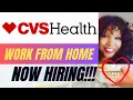 CVS HEALTH IS HIRING NOW Work From Home Job