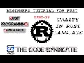 Traits in Rust Rust Programming tutorial Part 38