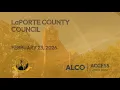 LaPorte County Council February 23 2026