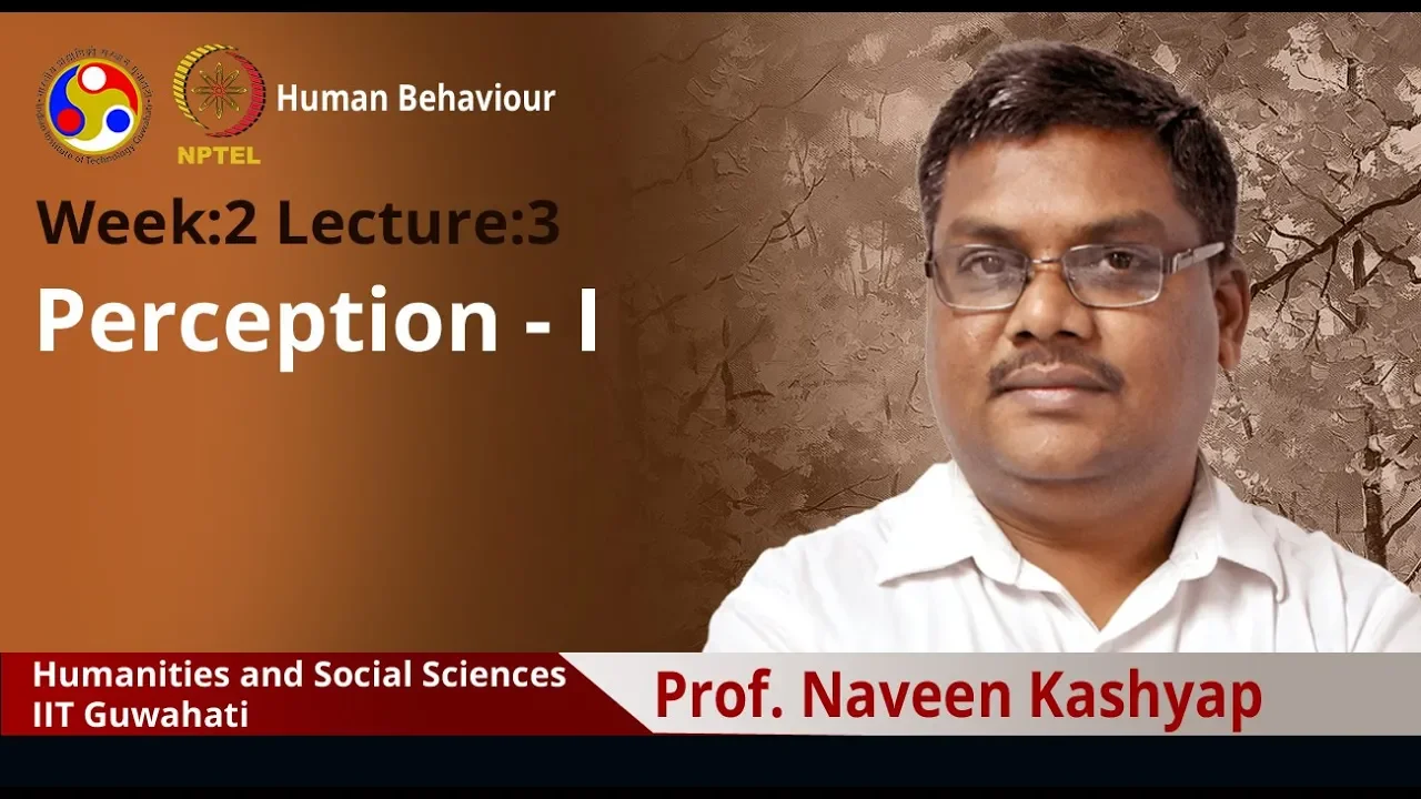 Lec 5: Perception - I