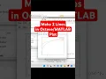 Make 2 Plots in GNU Octave MATLAB