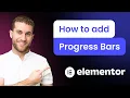 How to add a Progress Bars to Elementor