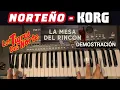 Tutorial La Mesa del Rincon Tigres del Norte KORG PA600 Keyboard