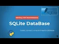 How to use SQLite3 as database for your PYTHON project as a local storage