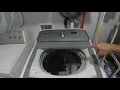 Samsung washing machine WA50R5200AW Spinning error Ub lavadora error de centrifugado