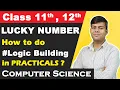 Lucky Number in Java ISC Computer Practical Program using Array Loops Computer Science