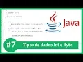 Aprenda Java Tutorial - Tipos de dados Char e Byte
