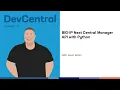 BIG-IP Next Central Manager API with Python