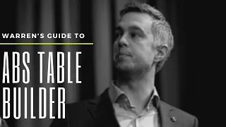 How to use ABS Table Builder for Power BI