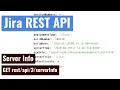 Jira REST API - Get Server Info